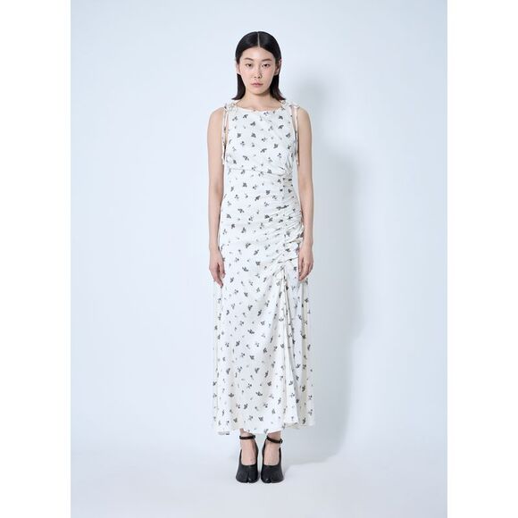 GANNI Dresses & Skirts - Ganni Women Printed Gathered Maxi Dress